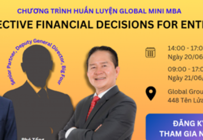 Quyết Định Tài Chính Hiệu Quả Cho Doanh Nhân