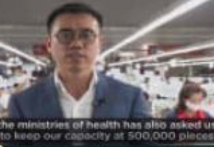 CNBC: Vietnam garment factory switches focus to masks