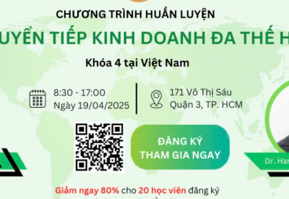Tạo nền tảng cho một hành trình 100 năm: Đừng để di sản doanh nghiệp dừng lại ở thế hệ bạn