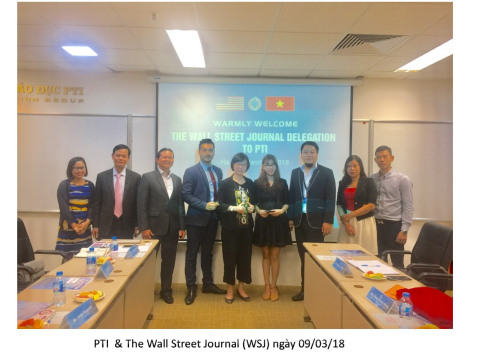 WALL STREET JOURNAL (WSJ), GLOBAL BOOK AND PTI MEETING 09/03/2018
