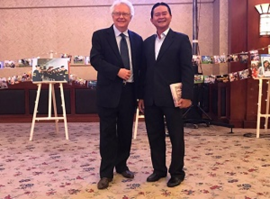 Networking with Professor of Solvay Bussel School