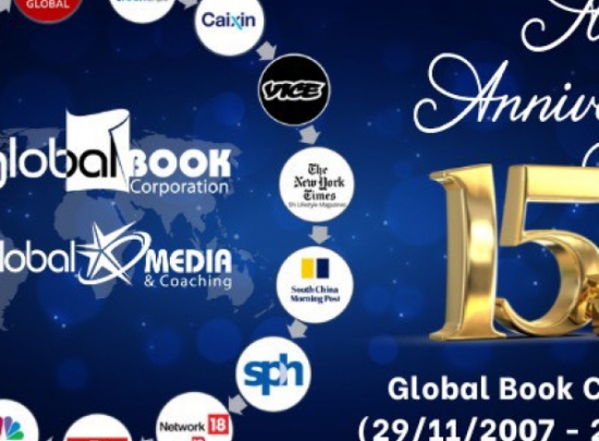 Global Book Corporation marks its 15th anniversary with five noteworthy accomplishments
