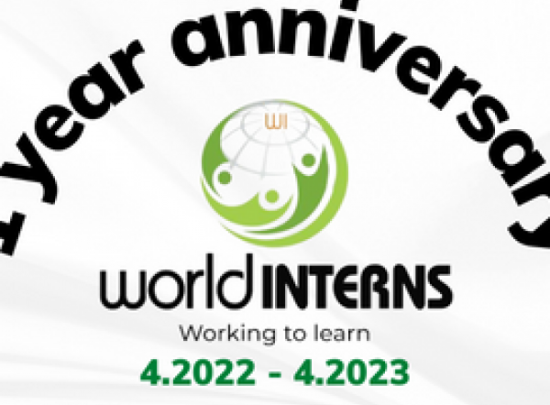 Kỷ niệm 1 năm thành lập chương trình World Interns - Working to learn