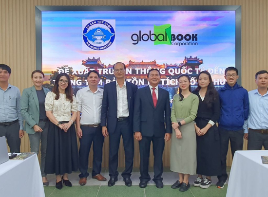 Hợp Tác Truyền Thông Quốc tế Giữa Global Book Corporation và Trung Tâm Bảo Tồn Di Tích Cố Đô Huế