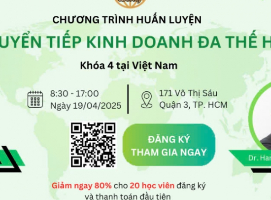 Tạo nền tảng cho một hành trình 100 năm: Đừng để di sản doanh nghiệp dừng lại ở thế hệ bạn
